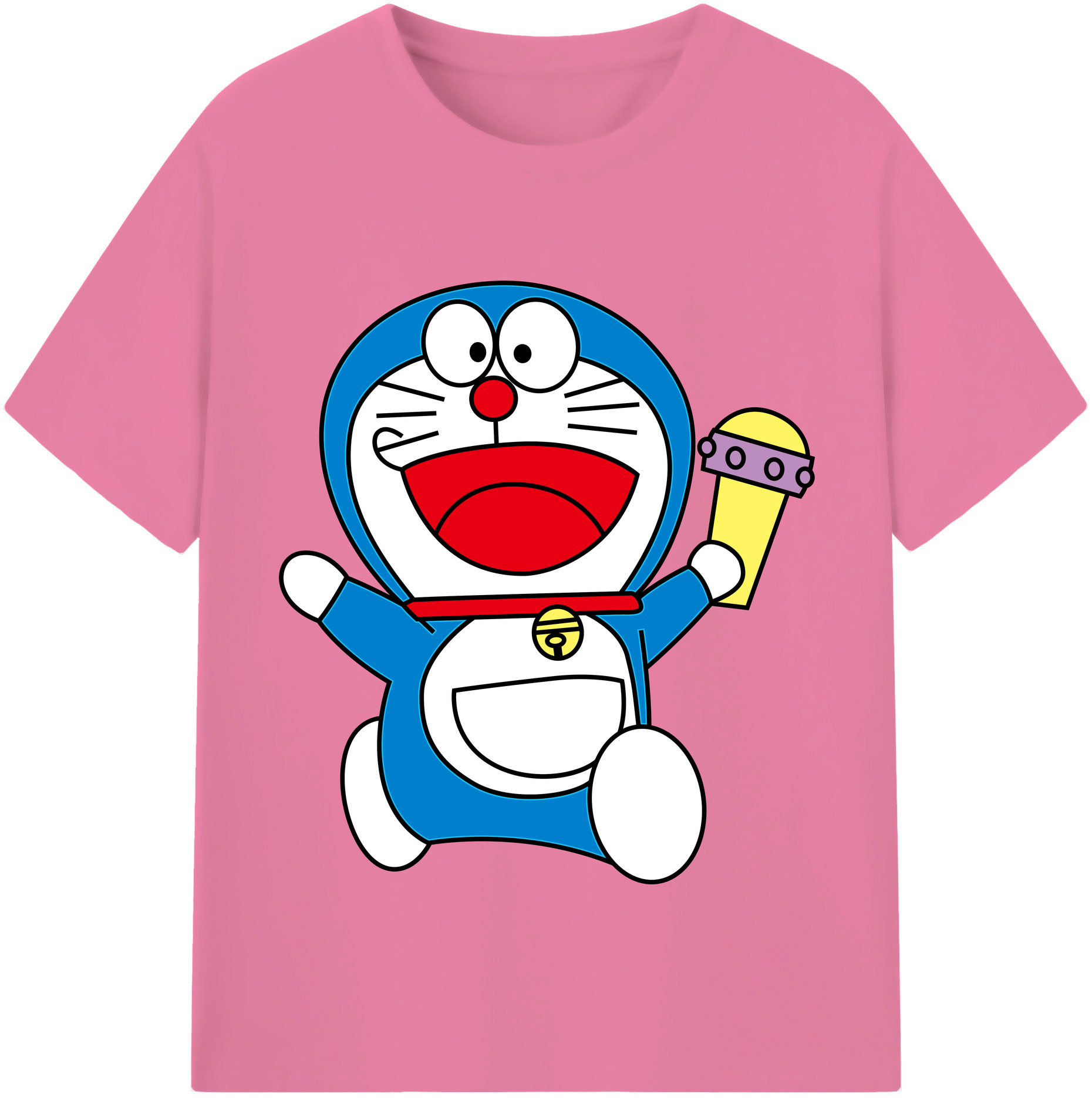 （画像用） ドラえもん Doraemon 綿100％半袖Tシャツ（フロントプリント）